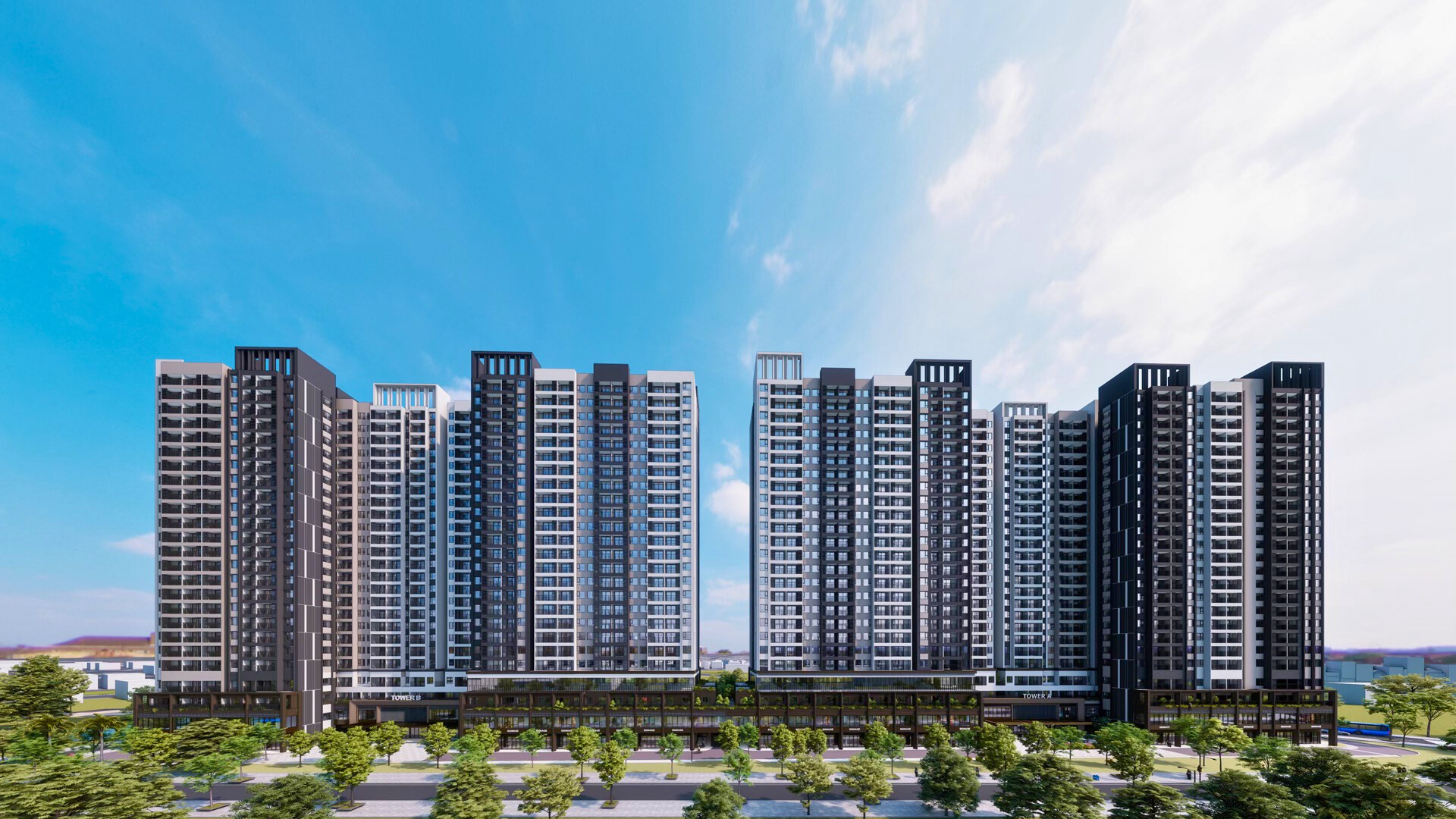 the emerald garden view